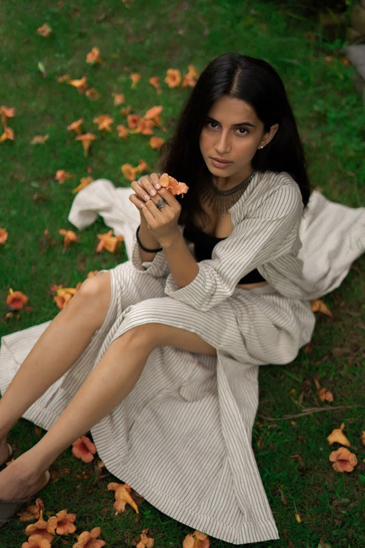 Organic Stripes Jacket