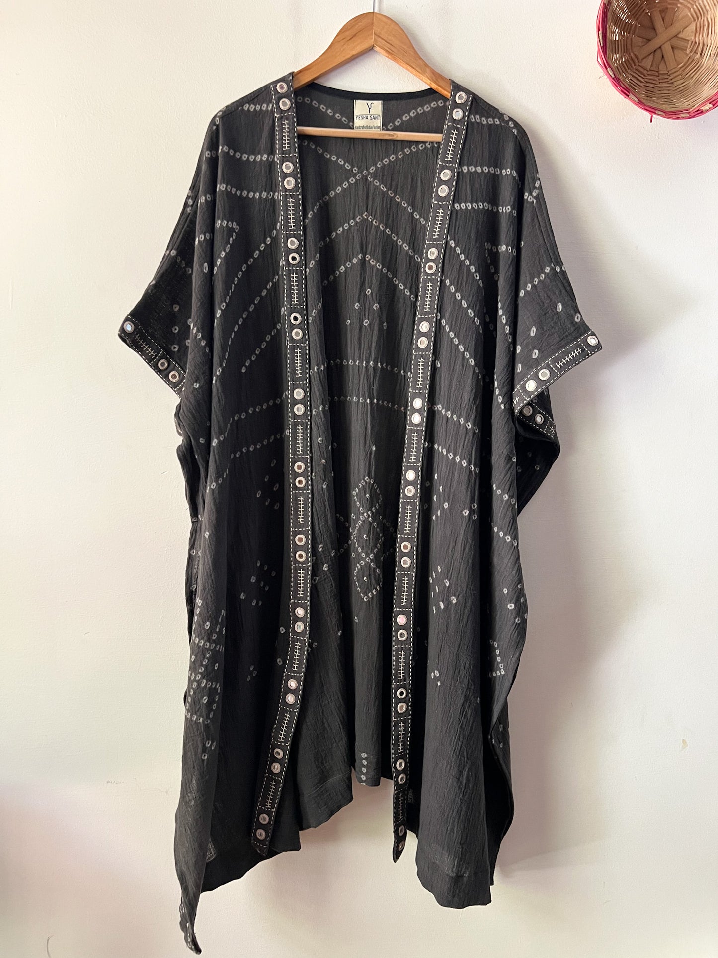 Rabari Bandhani Mirror Overlay(15th June Delivery)