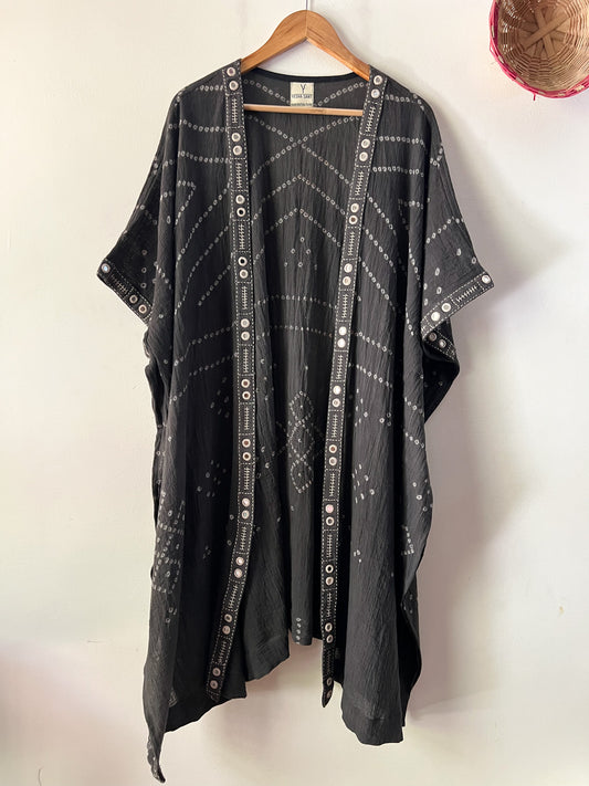 Rabari Bandhani Mirror Overlay(15th DECEMBER Delivery)