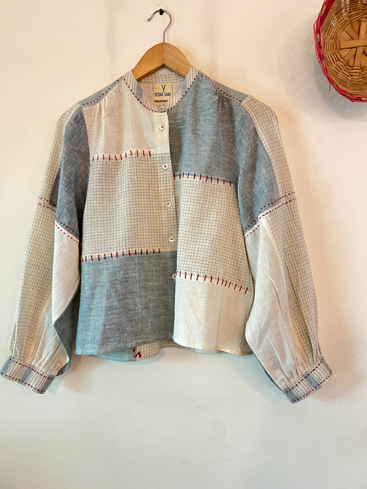 Upcycle Kora Organic Crop Boxy Shirt