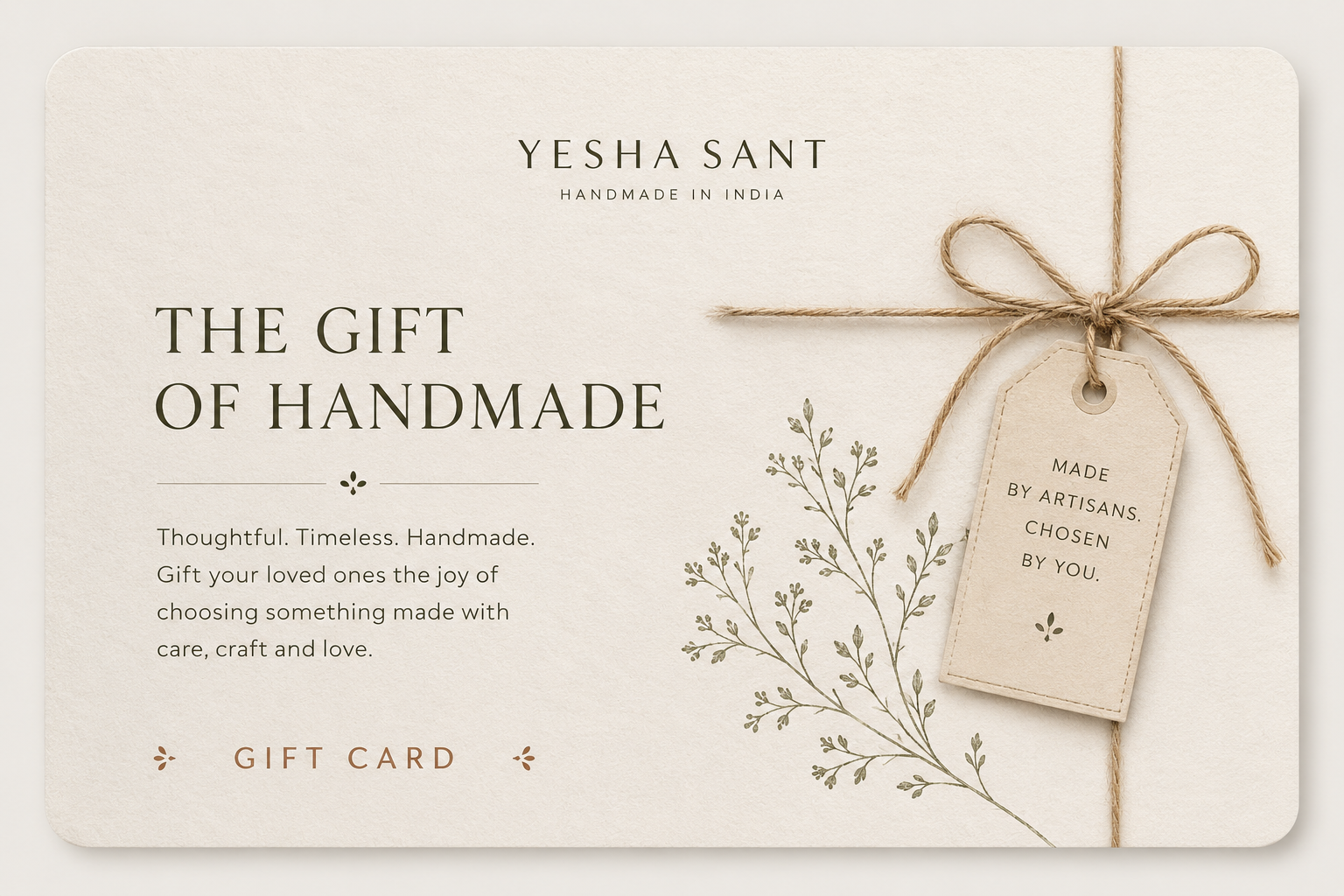 Wrapped in Craft, Given with Love