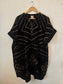 Bandhani Darkest Brown/Black Kaftan Dress(Delivery 15th OCTOBER 2025)