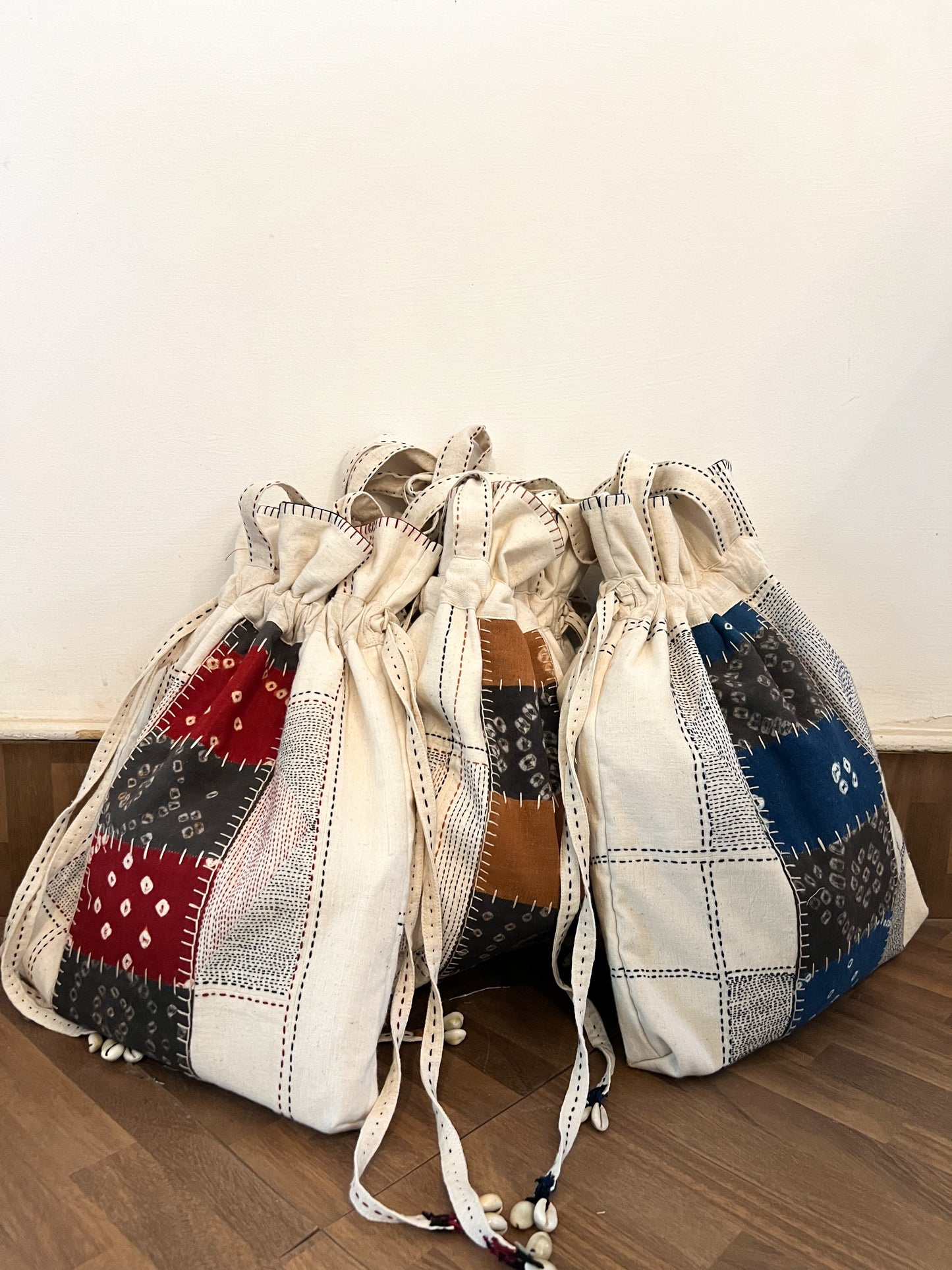 Upcycle Organic Kantha Tote