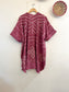 Onion Skin Pink Bandhani Kaftan Dress