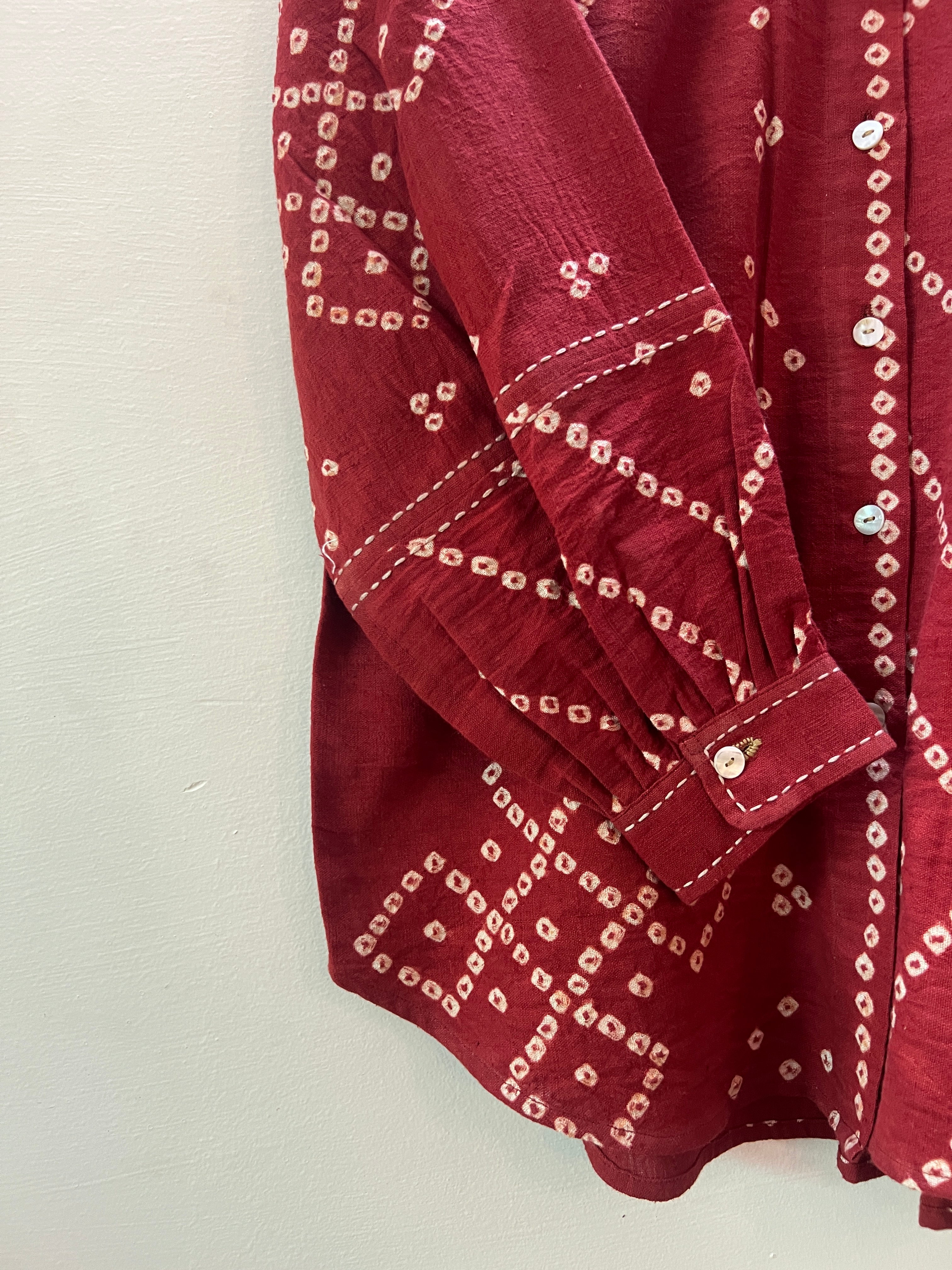 Bandhani Tattoo Boxy Top