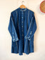 Imperfectly Perfect Shibori Shirt Dress (Anti-fit)