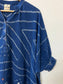 Bandhani Mirror Indigo Kaftan Dress