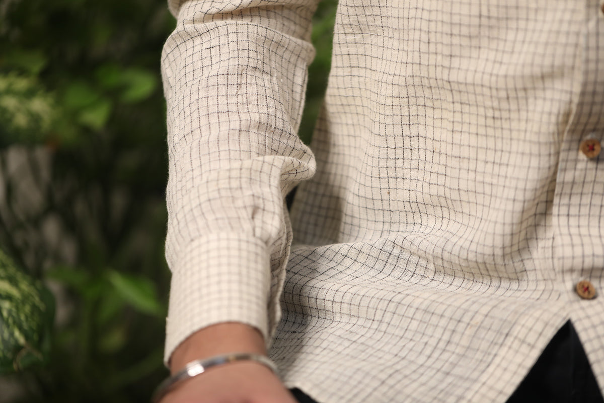Eco Checks Shirt - YESHA SANT