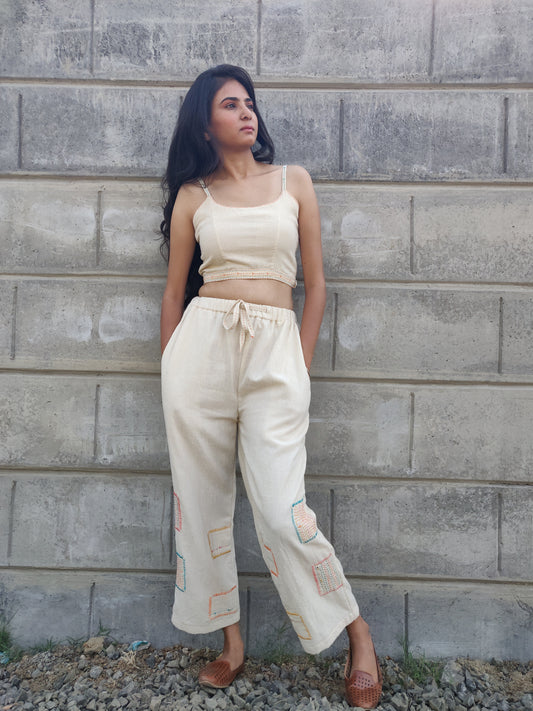 Rabari Patch Lounge Pants - YESHA SANT