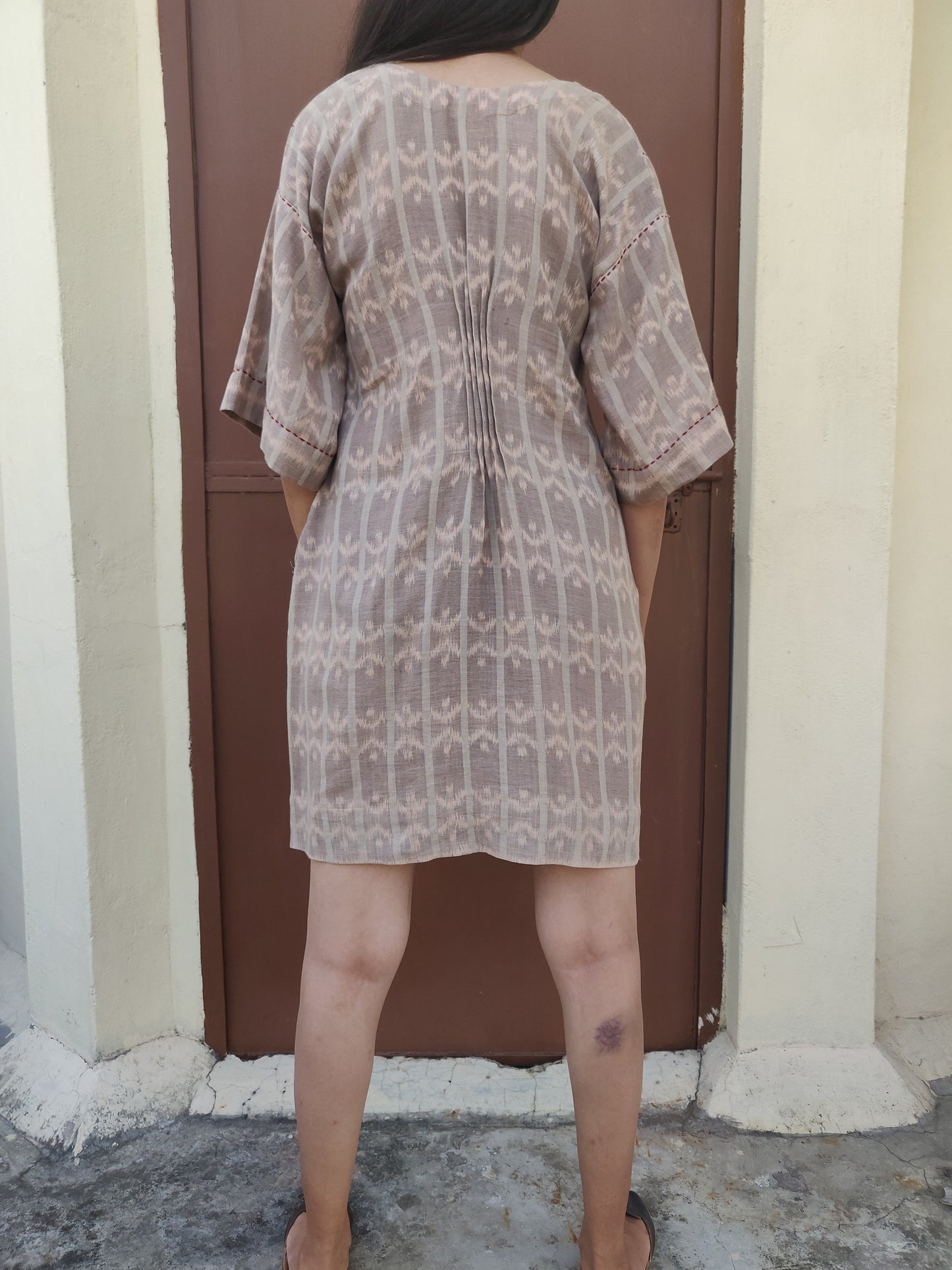 Ikat Kaftan Dress - YESHA SANT