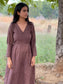 Umber Ajrakh Earth Dress