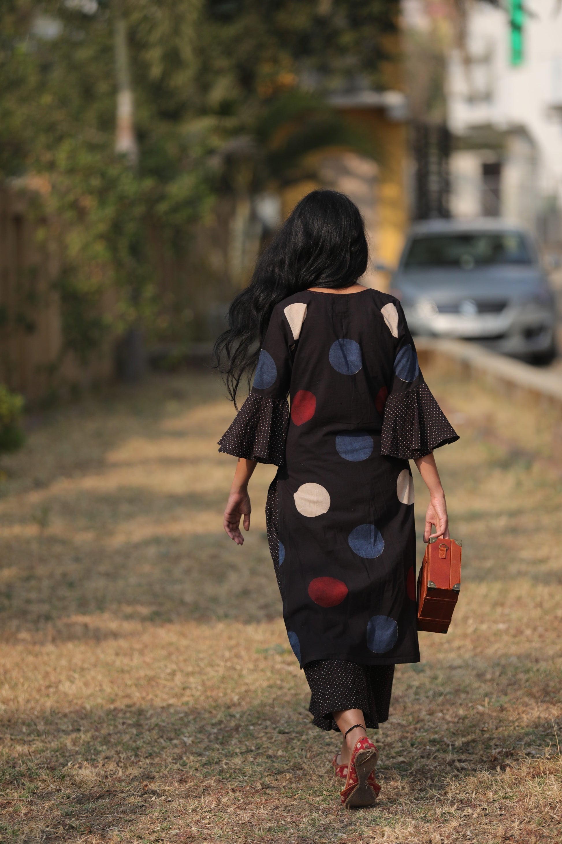 Droplet Bell sleeves Kurta - YESHA SANT