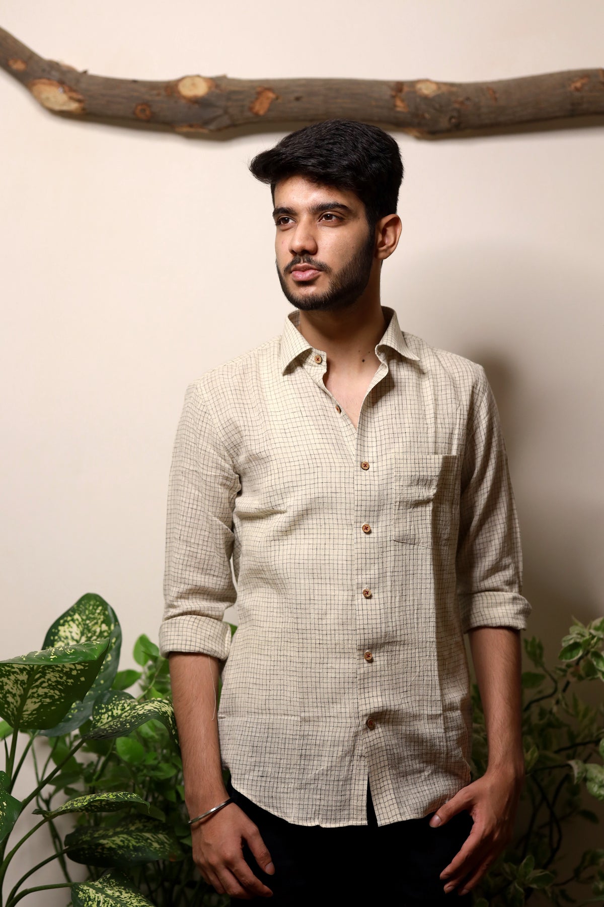 Eco Checks Shirt - YESHA SANT