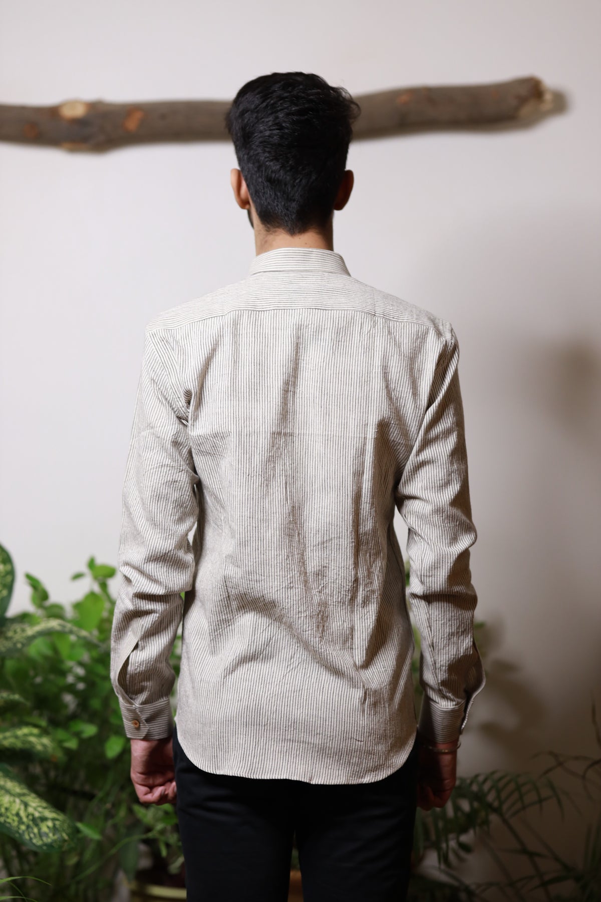 Cord Stripe Shirt - YESHA SANT