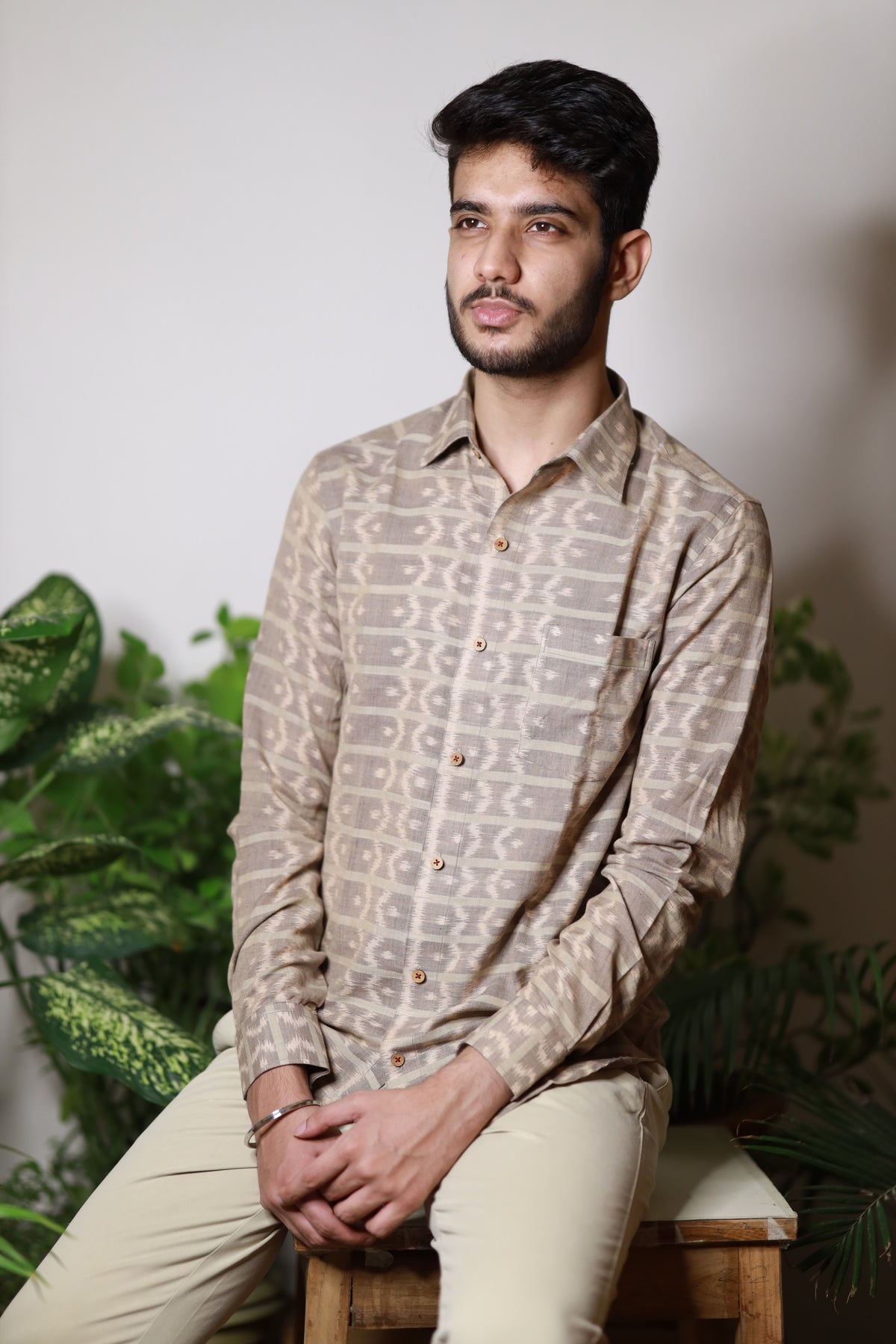 Ikat Connect Shirt - YESHA SANT