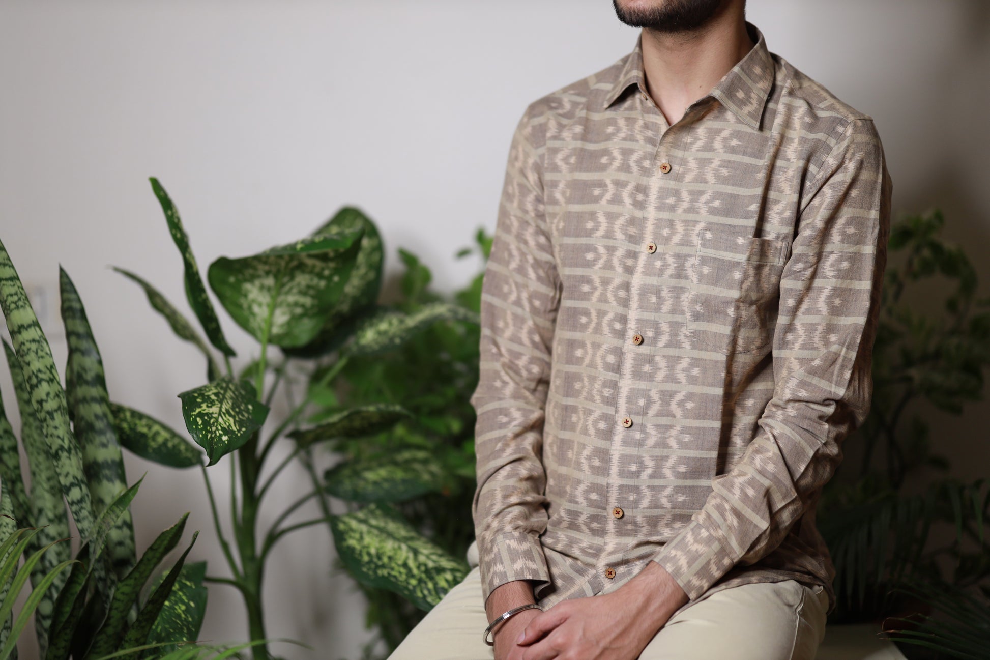 Ikat Connect Shirt - YESHA SANT