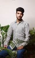Indigo Cord Shirt - YESHA SANT