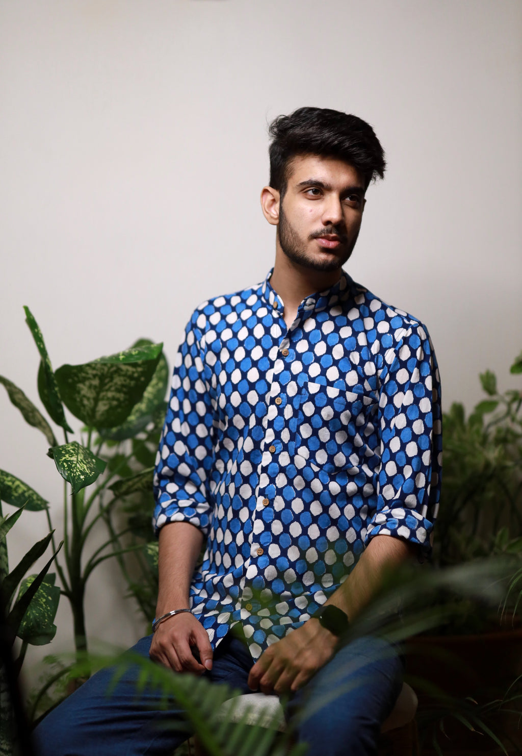 Sanghaner Chhap Shirt - YESHA SANT
