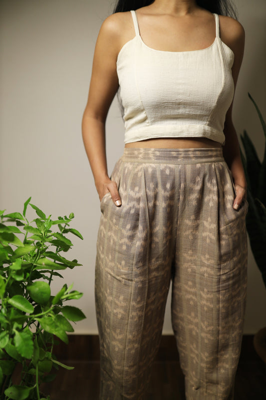 Ikat Raw Pants - YESHA SANT