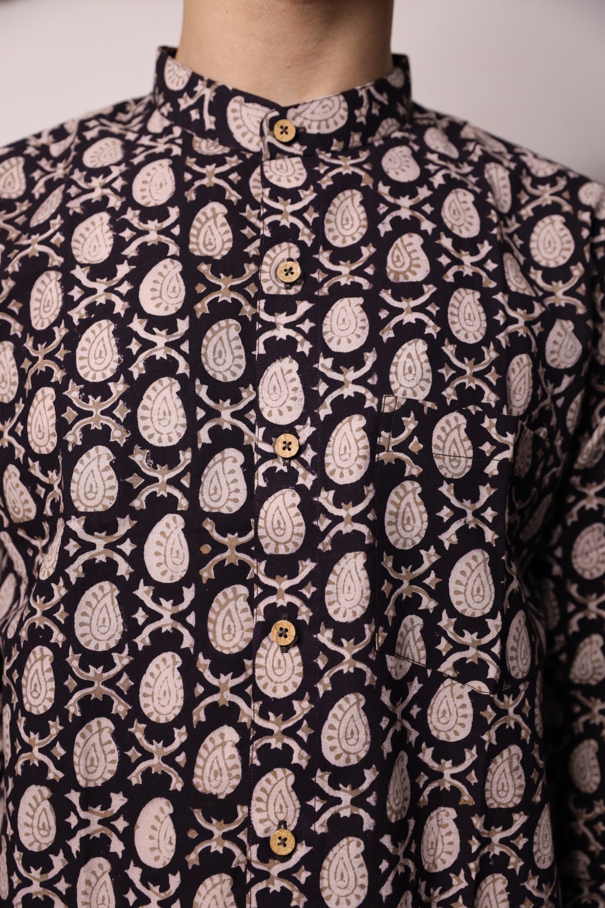 Chhap Bagh Shirt - YESHA SANT