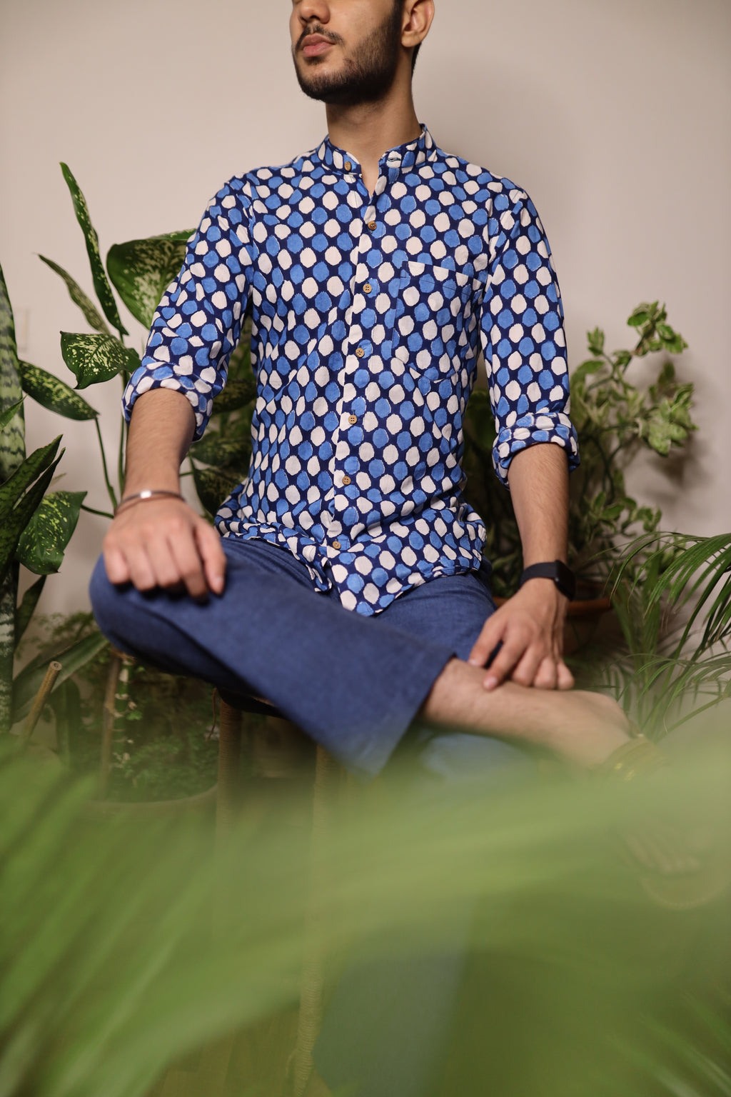 Sanghaner Chhap Shirt - YESHA SANT